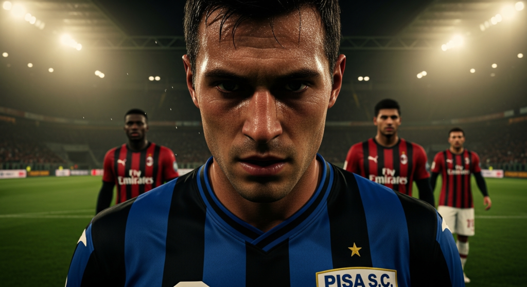 Con golazo de Felipe loyola: Pisa no pudo ante AC Milan y sigue en zona de descenso en la Serie A