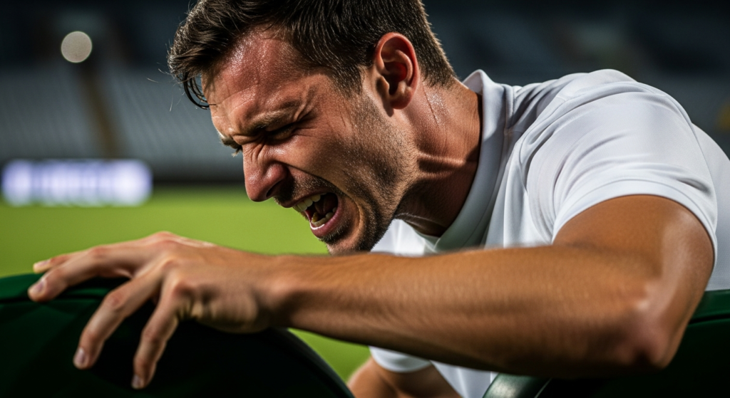 VIDEO | Golpeó la banca de Colo Colo: La furiosa reacción de Javier Correa tras salir lesionado antes de los 30 minutos