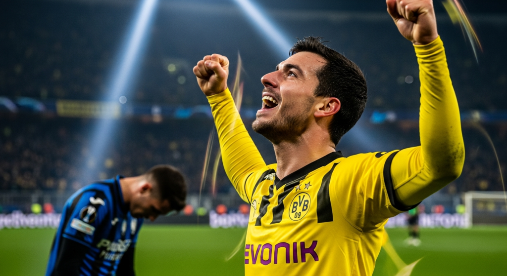 VIDEO | Buena diferencia para la vuelta: Borussia Dortmund doblegó al Atalanta en Champions League