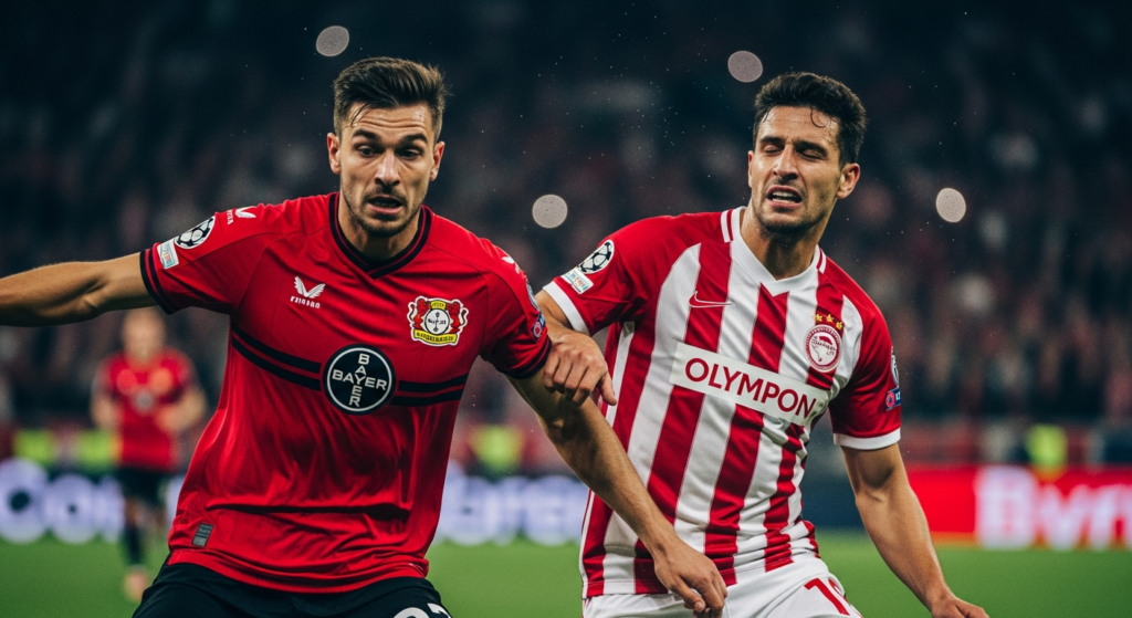 VIDEO | Bayer Leverkusen dio la sorpresa en su visita a Olympiacos y tomó ventaja en los playoffs de Champions