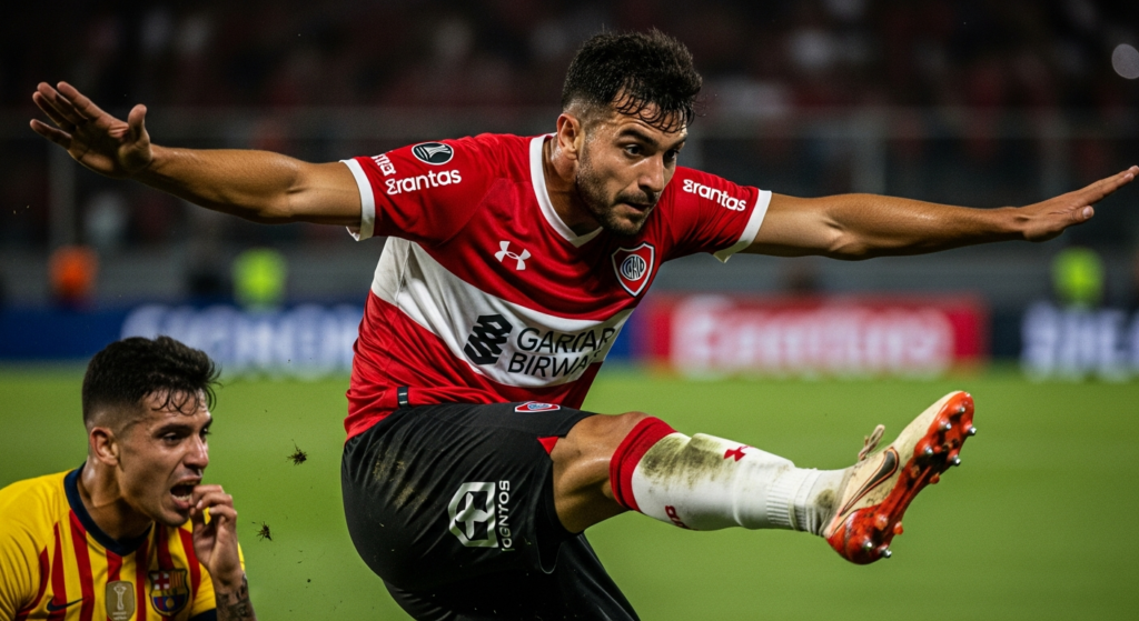 Con asistencia de Leandro Fernández: Argentinos Jrs. de Cortés y Morales venció a Barcelona en Libertadores