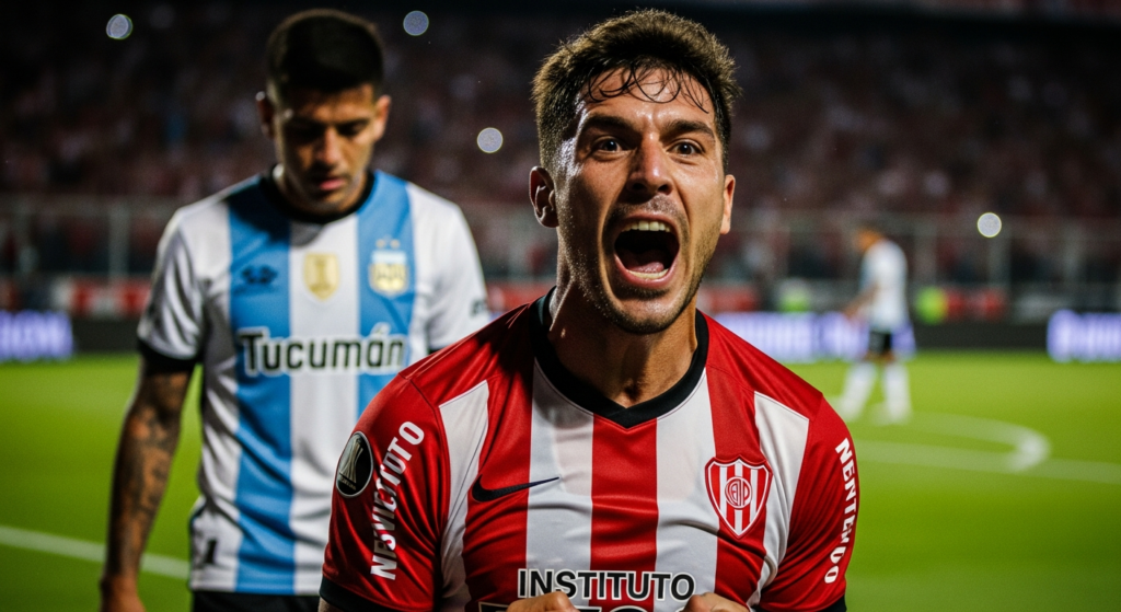 VIDEO | Con Nicolás Guerra en cancha: Instituto venció agónicamente a Tucumán en el Apertura de Argentina