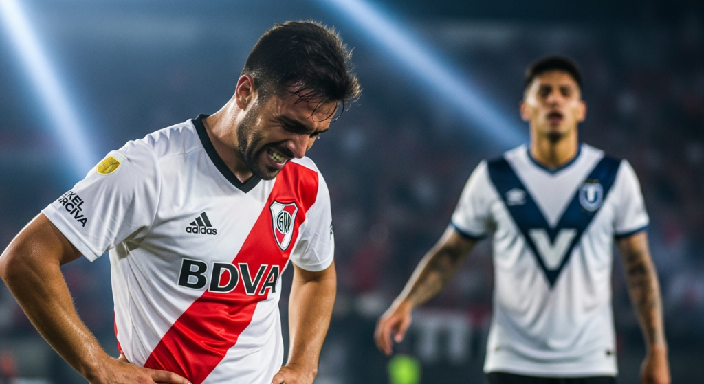 VIDEO | River de Paulo Díaz cayó ante Vélez de Baeza y Valdés y agudizó su mal momento en Argentina