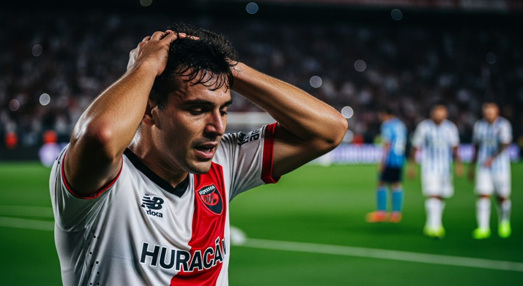 Huracán con Leo Gil en cancha perdió su buena racha invicta tras caer ante el colista Estudiantes RC