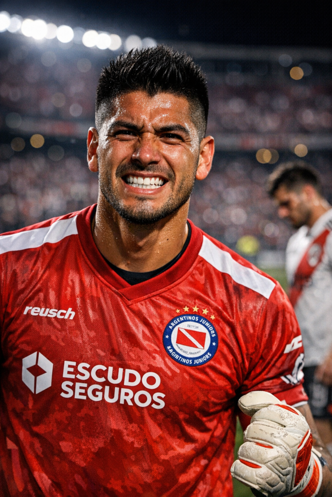 Cuarta valla invicta en cinco fechas: Brayan Cortés fue titular en victoria de Argentinos Juniors vs. River Plate