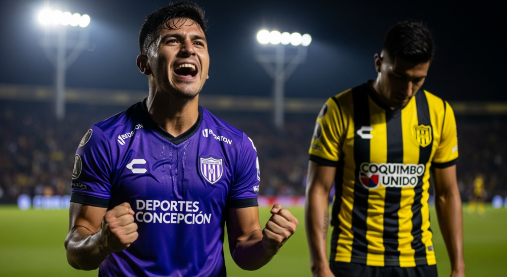 546 días después: Deportes Concepción venció a Coquimbo y acabó con larga racha como local del Pirata