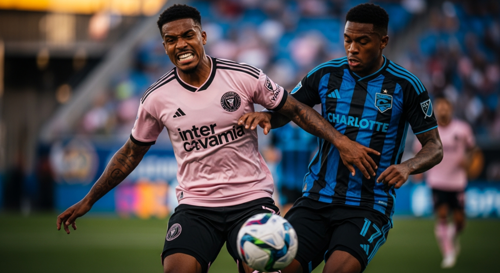 Sin la presencia de Lionel Messi en cancha: Inter Miami igualó frente a Charlotte en la MLS