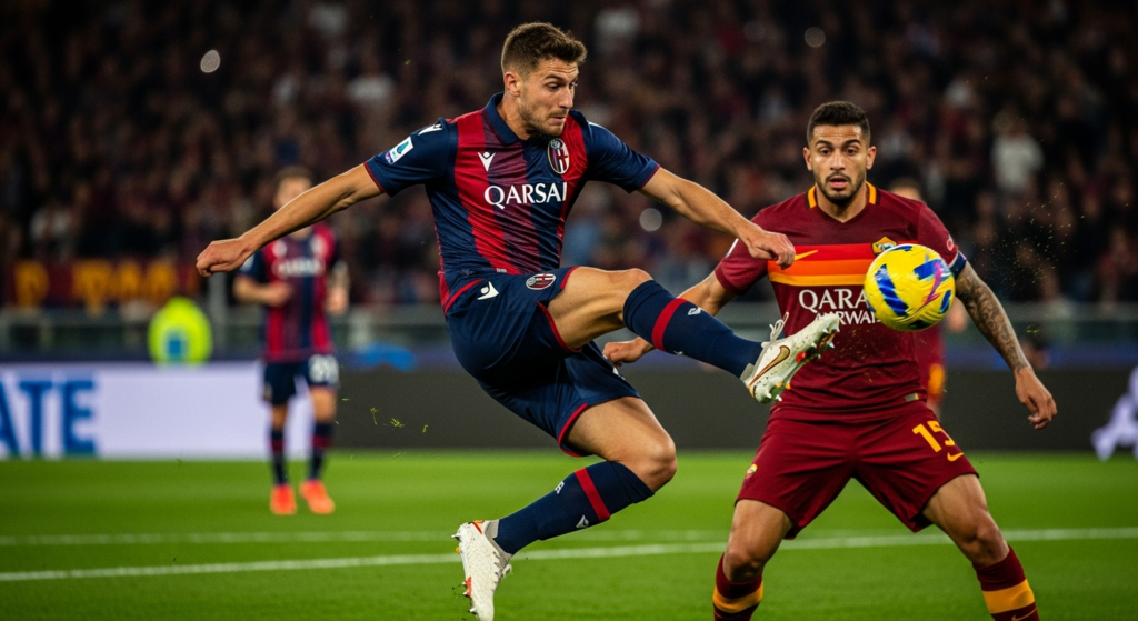 Lo ganó en la prórroga: Bologna eliminó a Roma en un partidazo y clasificó a los cuartos de la Europa League