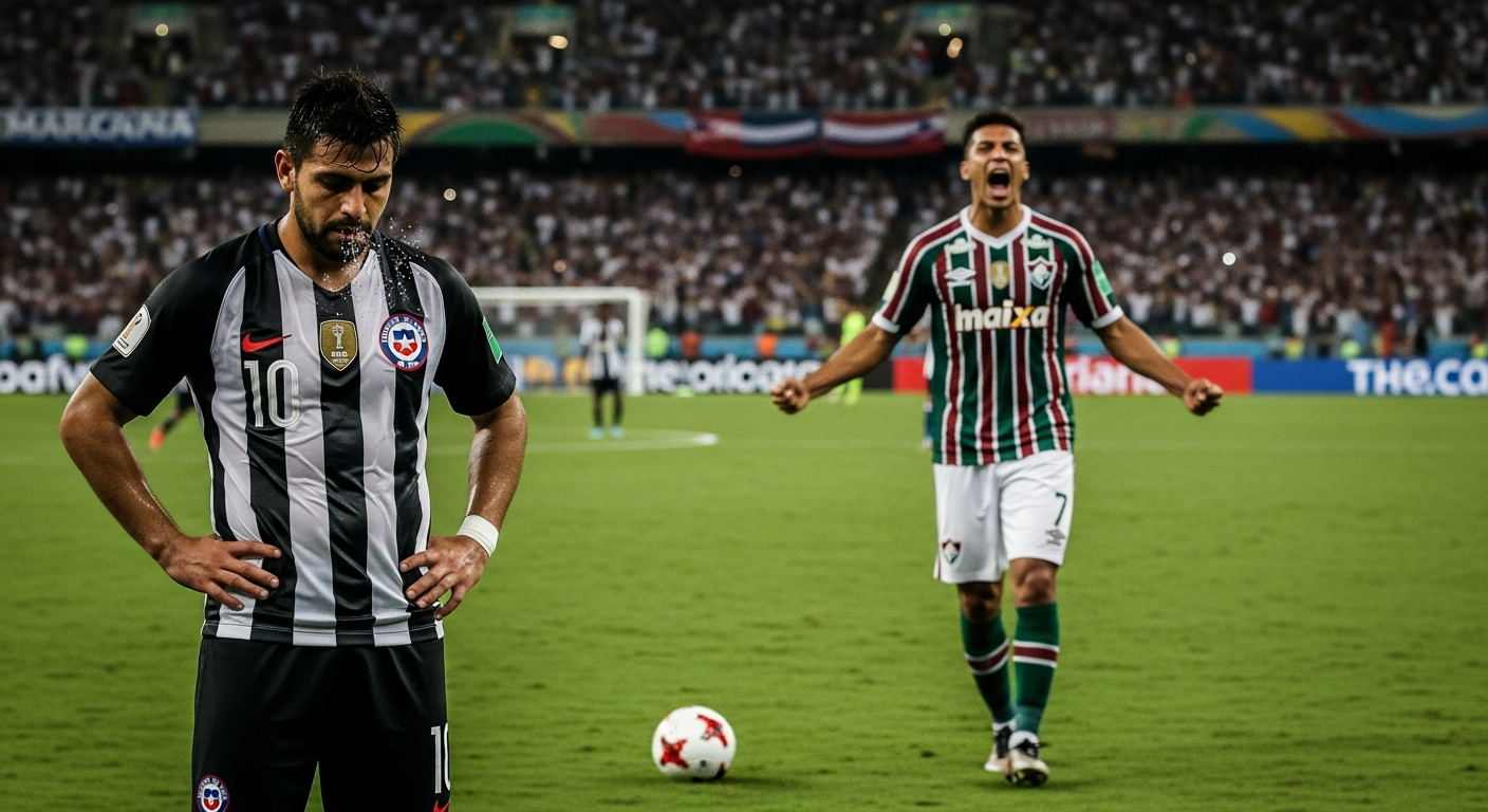 Con nueva titularidad de Iván Román: Atlético Mineiro tropezó ante Fluminense en el Brasileirao