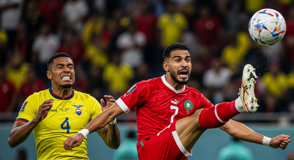 Marruecos igualó cerca del final con Ecuador en un amistoso de preparación para el Mundial 2026