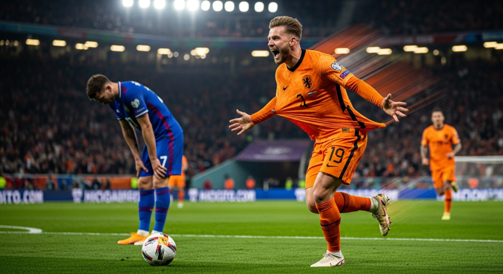 Países Bajos dio vuelta el resultado a Noruega y se quedó con la victoria en la previa del Mundial 2026