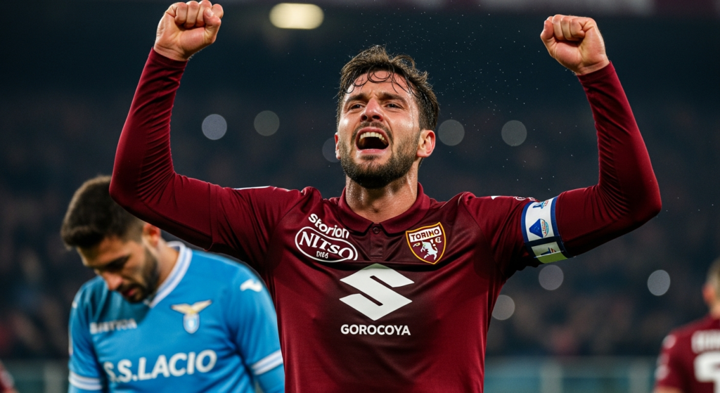 Triunfazo para respirar: Torino venció a Lazio sin Maripán y se alejó del descenso en la Serie A