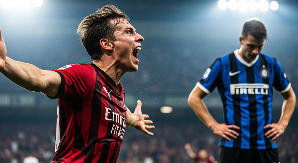 AC Milan venció al Inter en apretado Derby della Madonnina y sigue en carrera en la lucha por el Scudetto