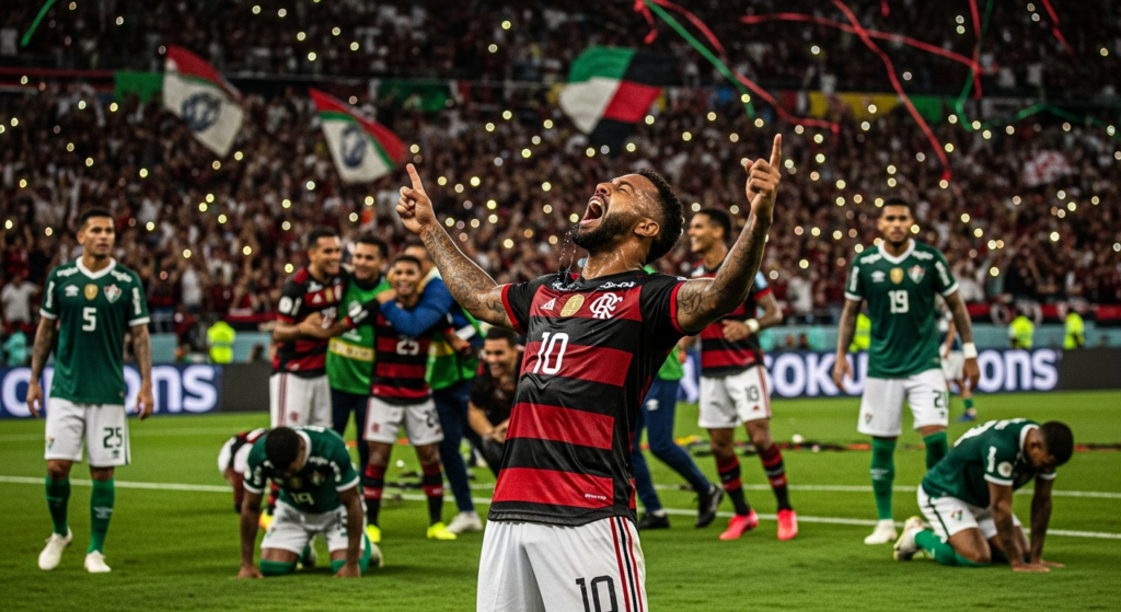 Décimo título de Erick Pulgar en el Mengao: Flamengo venció en penales a Fluminense y es tricampeón carioca