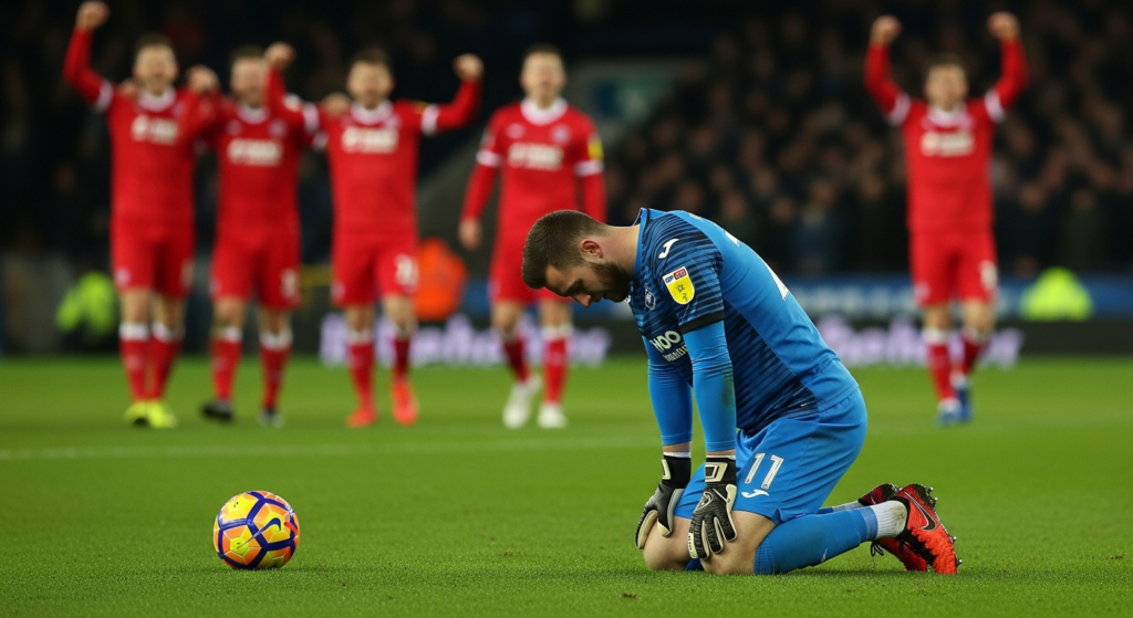 No pudieron contra el equipo de Deadpool: Swansea de Vigouroux cayó ante Wrexham y se alejó de zona de ascenso