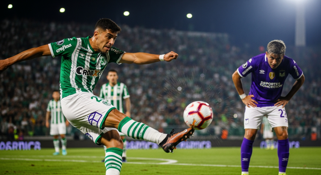 Sufre el León de Collao: Audax Italiano goleó y hundió a Deportes Concepción en el fondo de la Liga de Primera