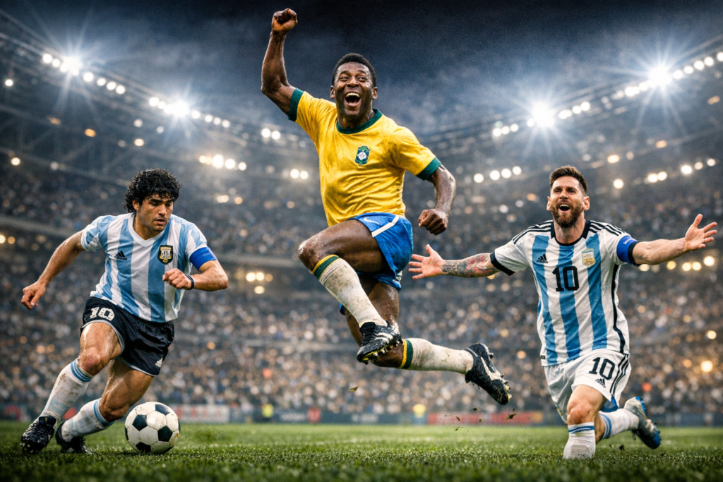 VIDEO | Con Messi, Maradona y Pelé protagonistas: FIFA reveló la intro del Mundial 2026 para transmisión en TV
