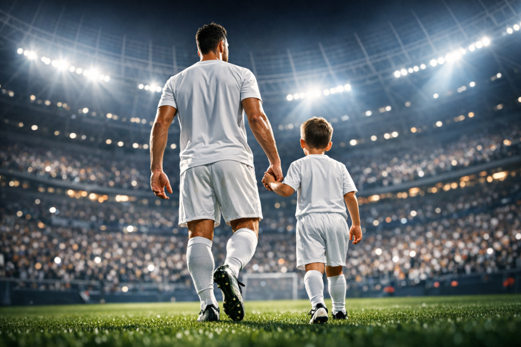 Florentino Pérez lo hizo otra vez: Cristiano Ronaldo vuelve al Real Madrid de la mano de su hijo