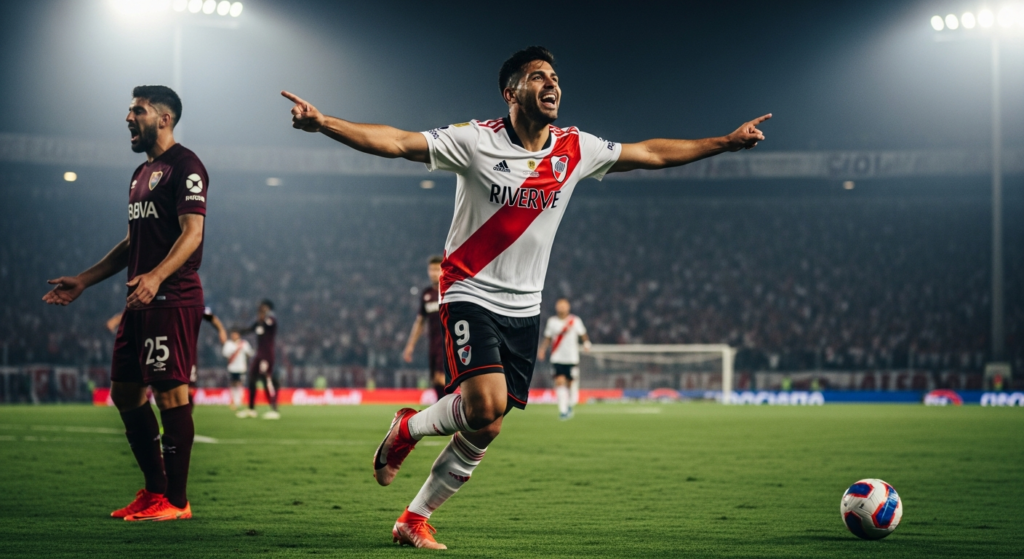 River Plate prescindió de Paulo Díaz en ajustado triunfo ante Carabobo por la Sudamericana