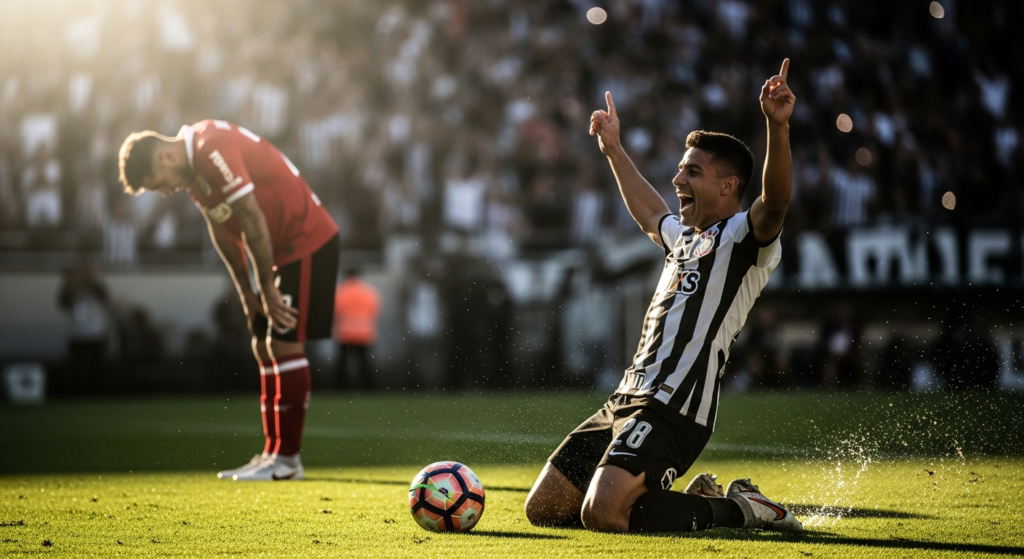 VIDEO | Corinthians derrotó a Independiente Santa Fe y sumó su segundo triunfo en Copa Libertadores