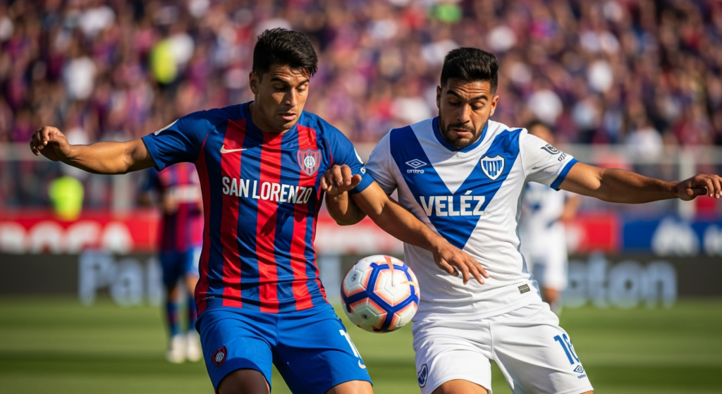 San Lorenzo de Gustavo Álvarez se estancó en liga tras igualar ante Vélez de Baeza y Valdés