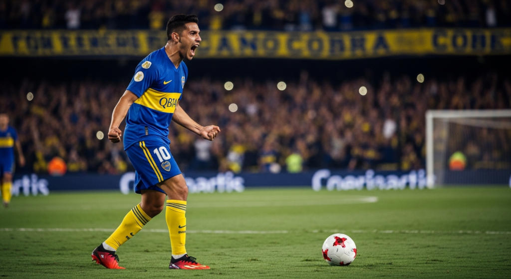Sin chilenos: Boca Juniors goleó a Defensa y Justicia y aseguró octavos de la Liga Argentina