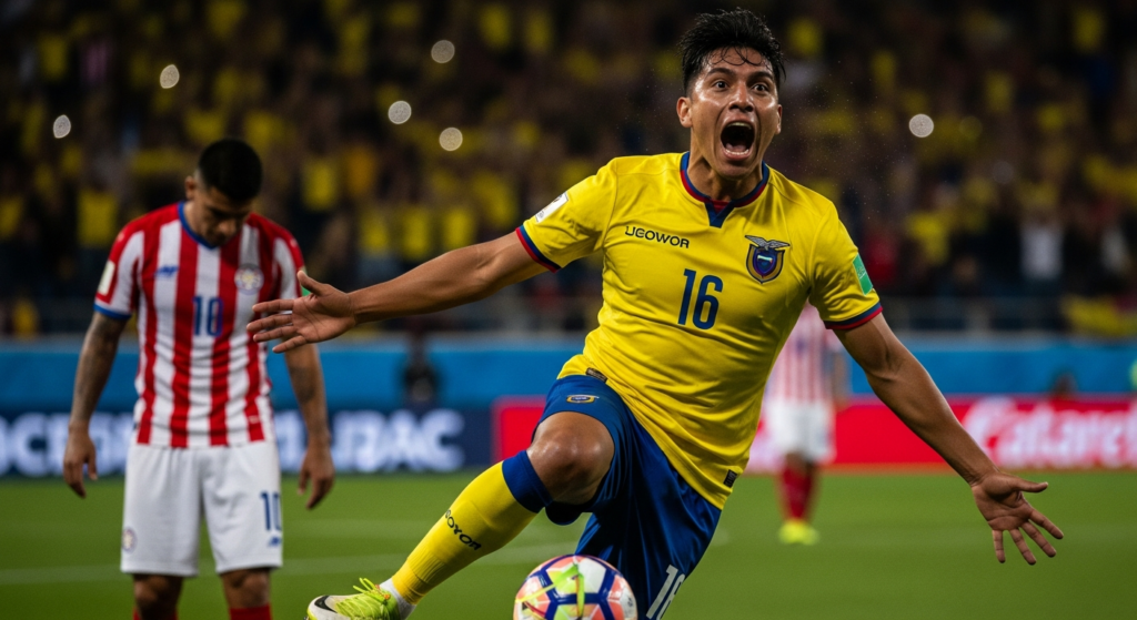 Ecuador lidera el grupo de La Roja tras remontar a Paraguay en el Sudamericano Sub 17