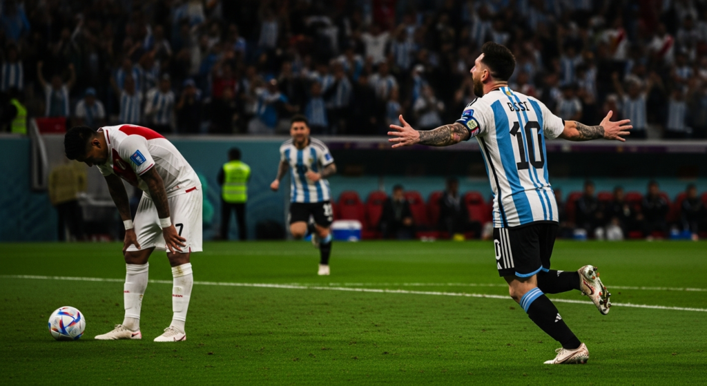 VIDEO | Argentina goleó sin problemas a Perú en su estreno en el Torneo Sudamericano Sub 17