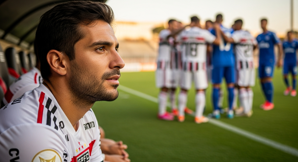 De marcar en duelos con La Roja a suplente en BrasiL: Gonzalo Tapia no vio acción en goleada de Sao Paulo