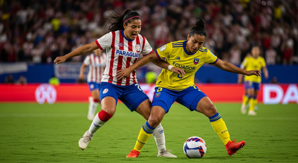VIDEO | Complicó a La Tri: Paraguay venció a Ecuador y lo pasó en la tabla de Liga de Naciones Femenina