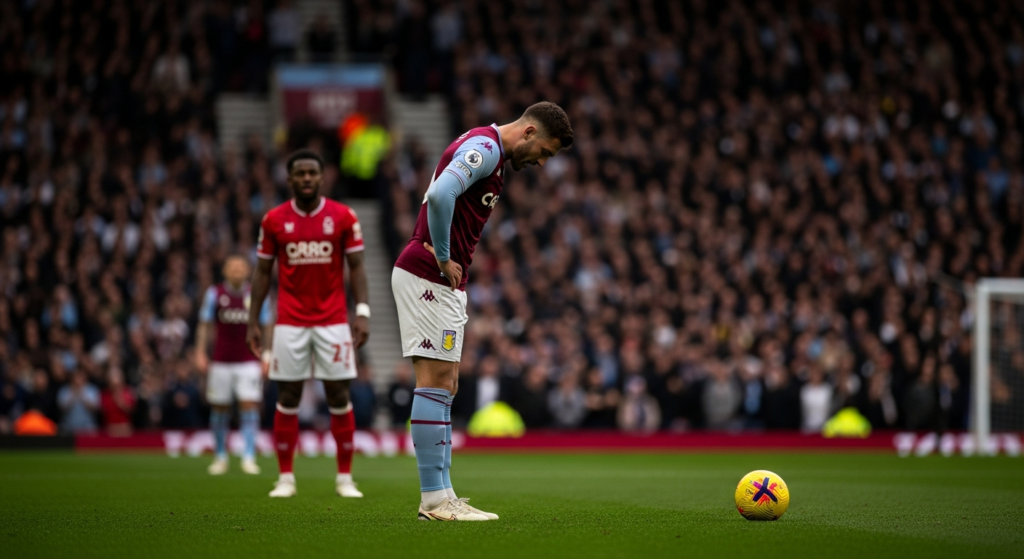 VIDEO | Con lesión previa del Dibu Martínez: Aston Villa no estuvo fino y se llevó un empate ante Nottingham Forest