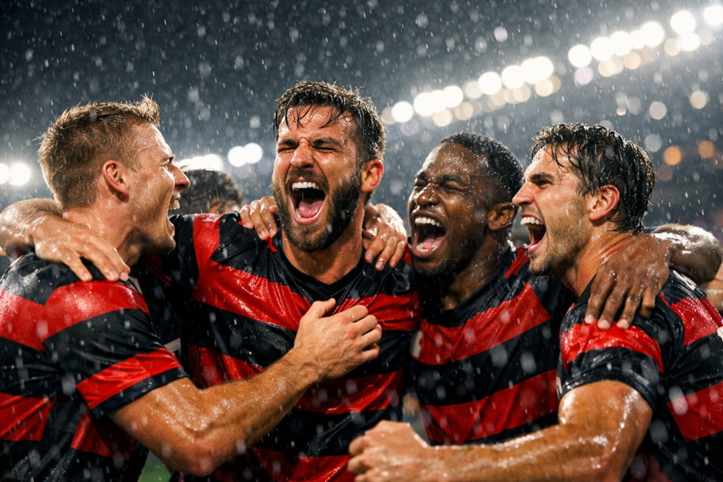 VIDEO | Flamengo sin Erick Pulgar logró un sufrido triunfo frente a Cusco en su estreno en Libertadores