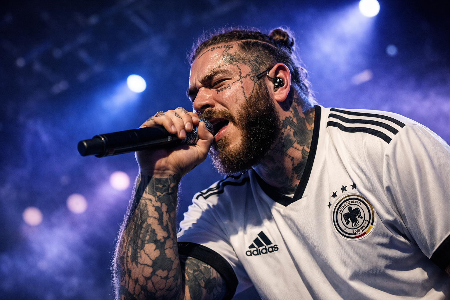 Post Malone: Quién es el popular rapero estadounidense que sorprendió usando la camiseta de Colo Colo