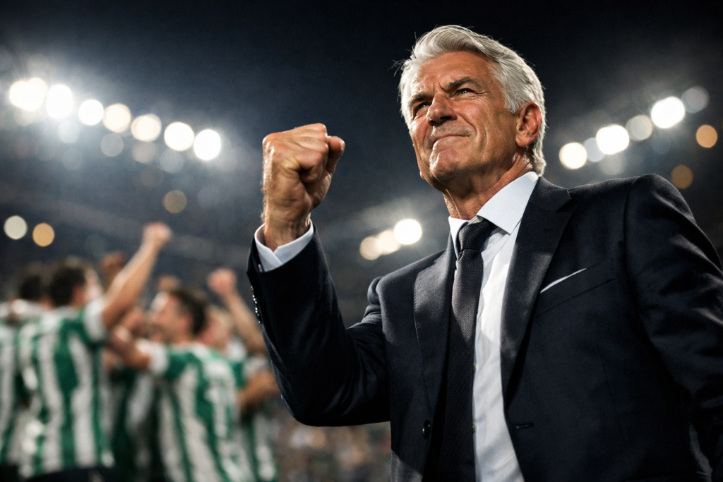 Manuel Pellegrini tras vuelta al triunfo del Betis: “La grandeza de un equipo es sobreponerse a las derrotas”