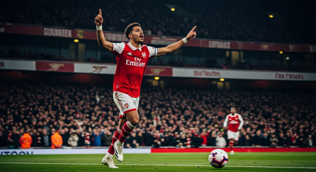 Le pone presión a los de Guardiola: Arsenal goleó al Fulham y es líder en Premier a 6 puntos del Manchester City