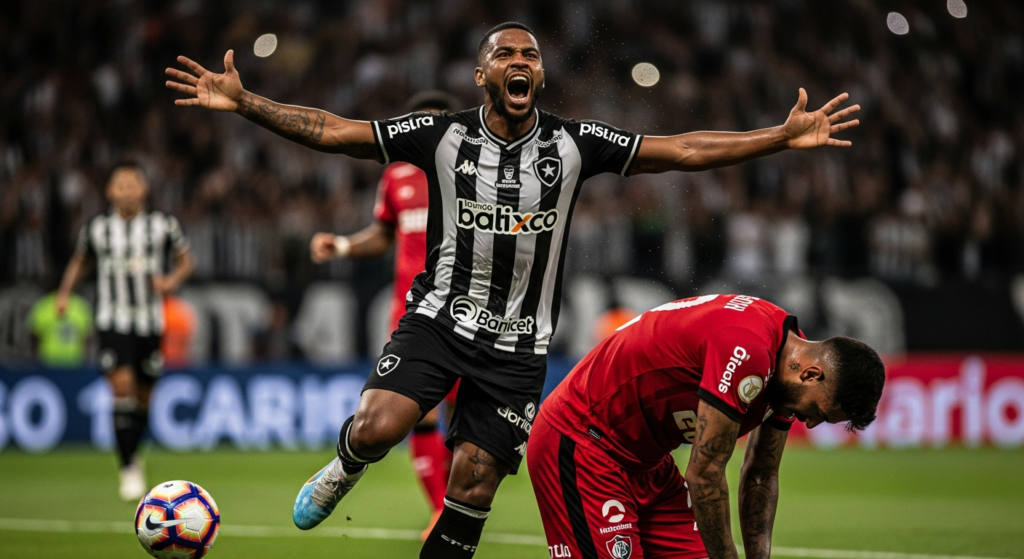 VIDEO | Botafogo se encaminó a octavos de Copa Sudamericana al golear a Independiente Petrolero