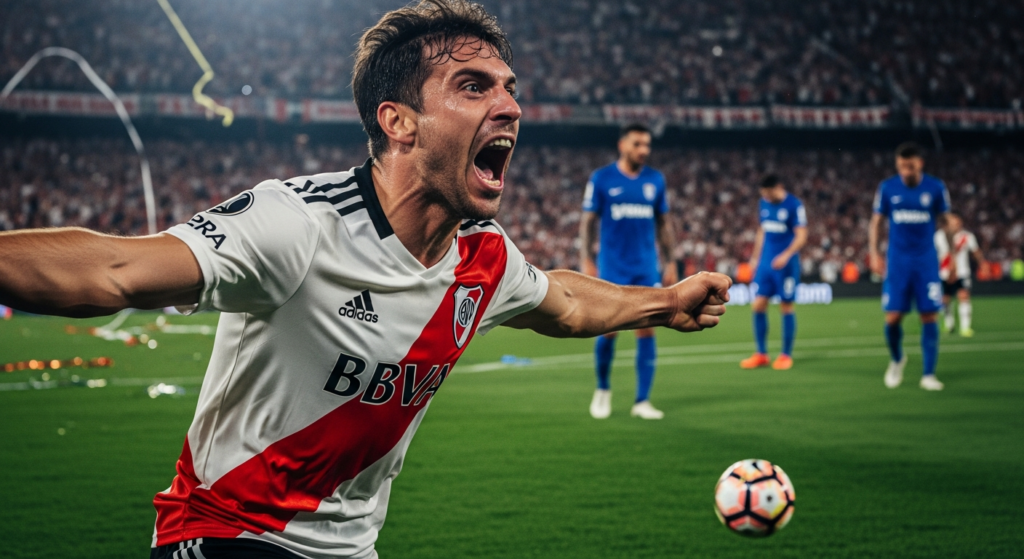 River Plate cerró sólida victoria ante Blooming y lideró clasificación en Copa Sudamericana
