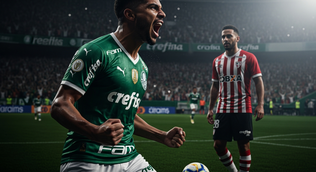 VIDEO | Palmeiras goleó a Junior de Barranquilla y clasificó a octavos de final en la Copa Libertadores