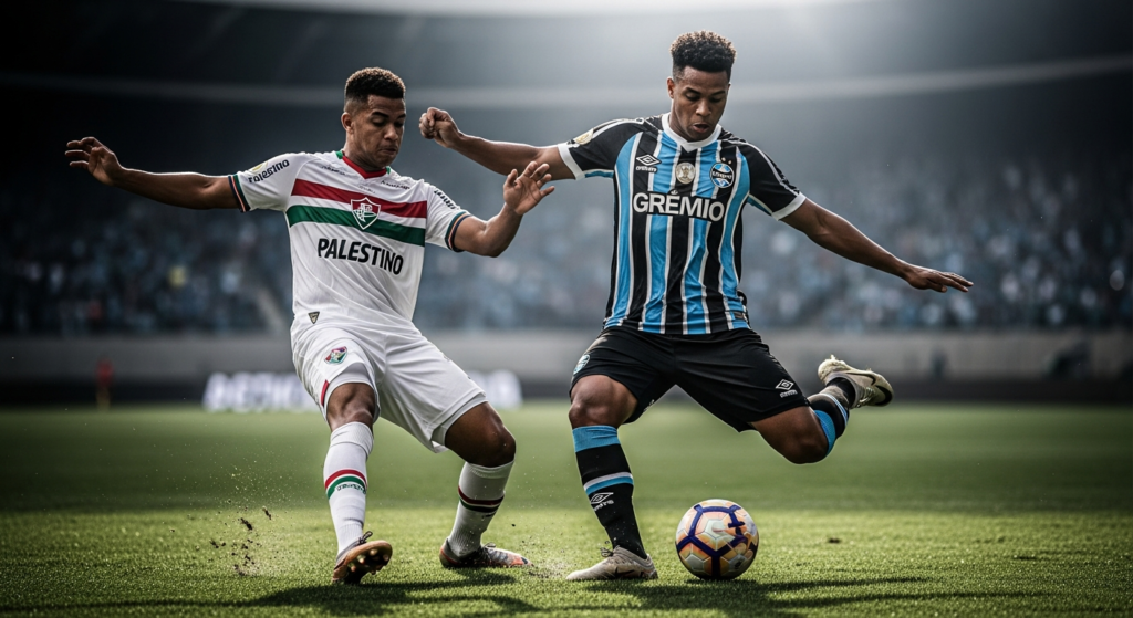 Ojo Palestino: Gremio goleó a Riestra y es líder del grupo en Copa Sudamericana
