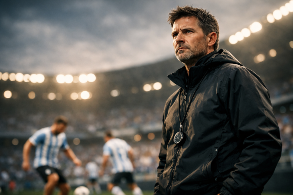 Tras la salida de Gustavo Costas: Ex U. Católica asumirá el interinato de Racing Club