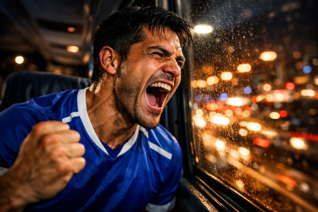 VIDEO | Con insulto a su exequipo: El festejo de Marcelino Núñez desde el bus tras ascenso de Ipswich a la Premier