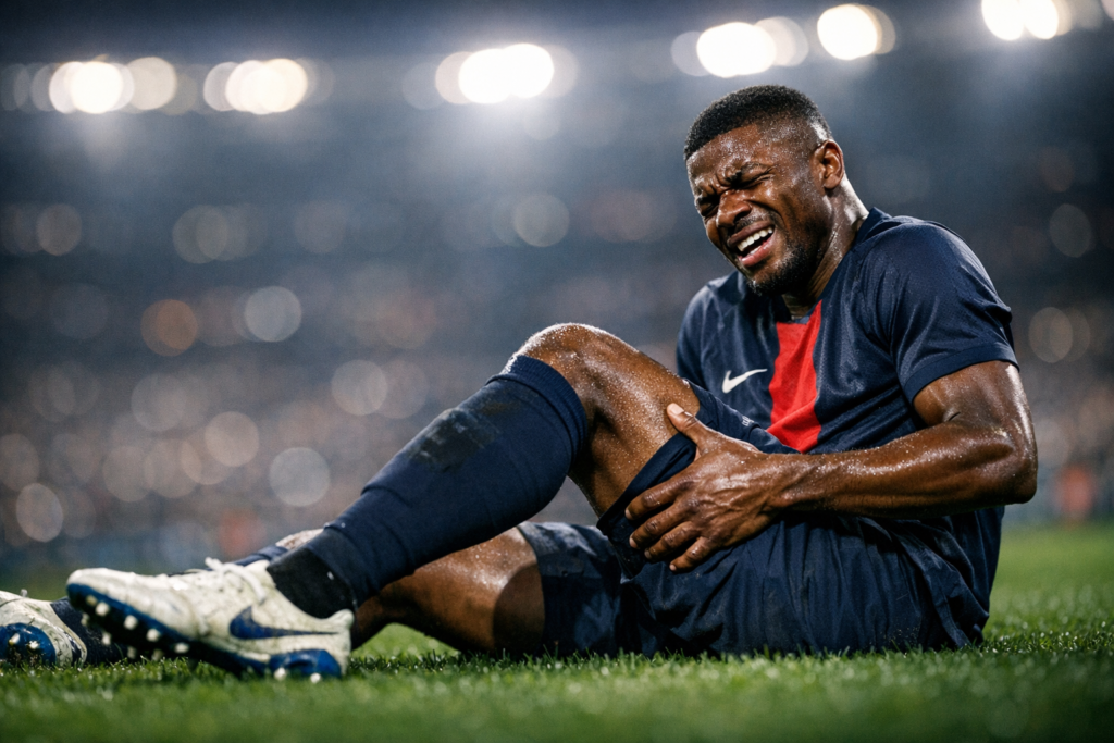 VIDEO | Ousmane Dembélé salió lesionado en la derrota de PSG y preocupa previo a la final de la Champions