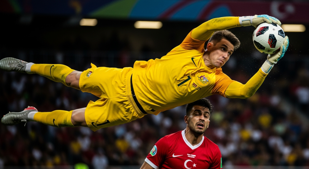 No pudo con la muralla amarilla: Turquía fue sorprendida por Australia y perdió en su estreno en el Mundial 2026