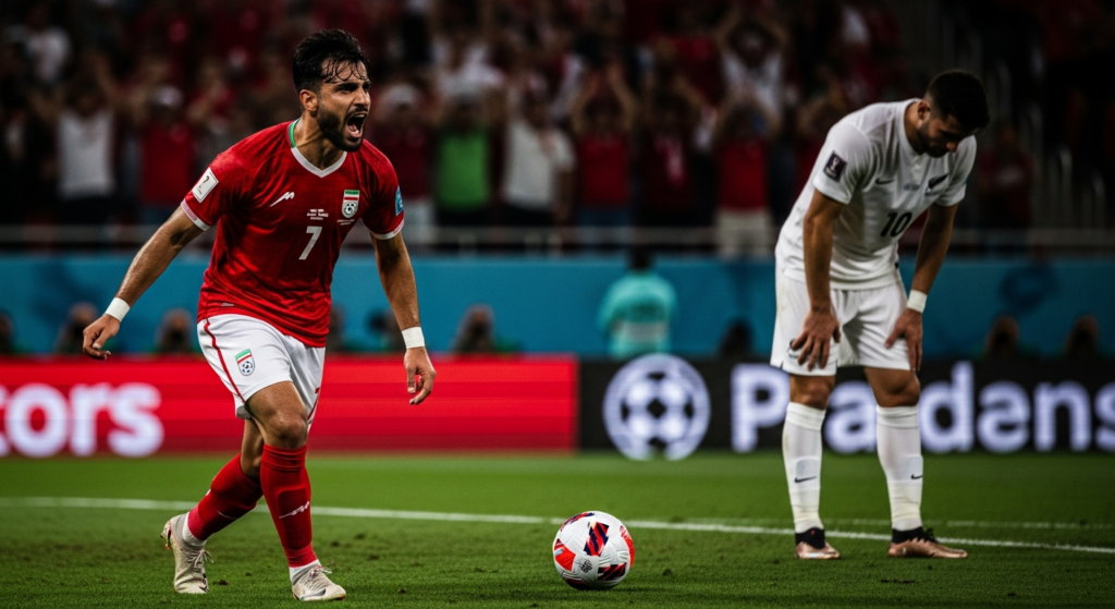 ¡En que estuvo Tim payne! Nueva Zelanda luchó y rescató un empate ante Irán en su debut en el Mundial 2026