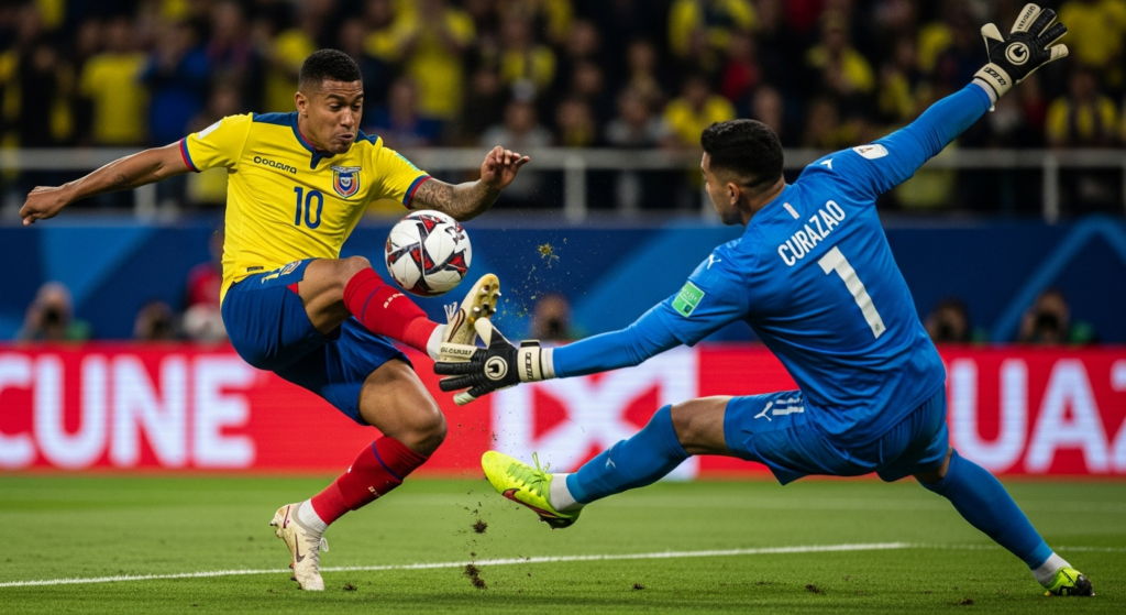 ¡La sorpresa de la Copa! Ecuador tropezó con un empate frente a Curazao en el Mundial 2026