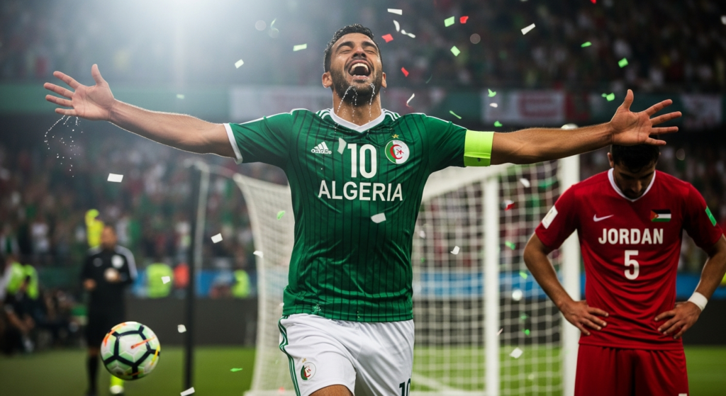 Argentina aseguró liderato: Argelia le remontó a Jordania y resucitó en su grupo en el Mundial 2026