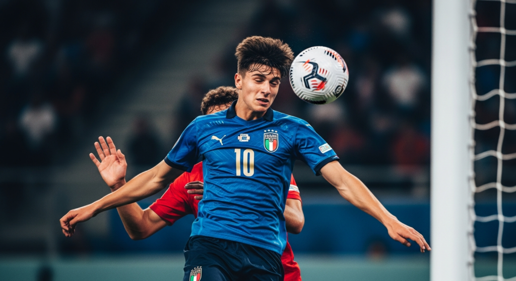 VIDEO | Aprovechan la fecha FIFA: Italia derrotó a Luxemburgo con el plantel más joven de su historia