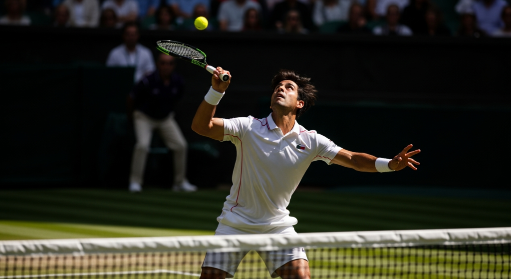 ¡Rugió en Londres! Tomás Barrios triunfó y quedó a un paso del cuadro principal de Wimbledon