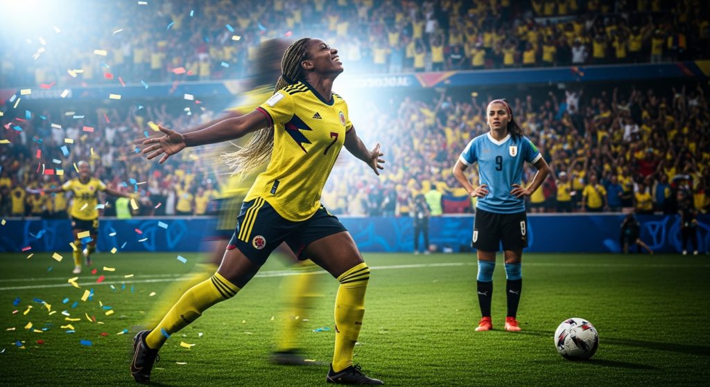 Colombia derrotó a Uruguay en la Liga de Naciones Femenina y clasificó al Mundial de Brasil 2027