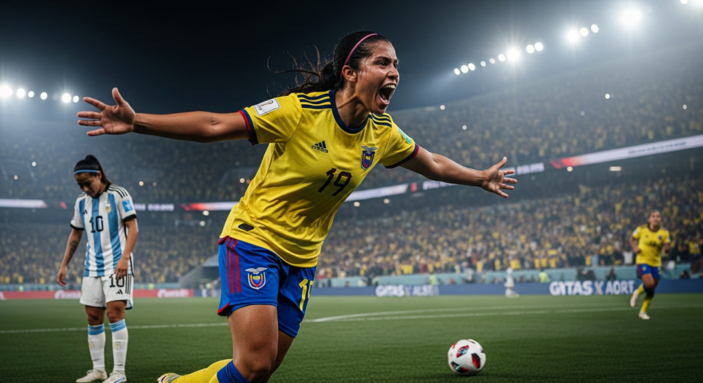 VIDEO | Tras vencer a La Roja: Ecuador aseguró repechaje pese a caída vs. Argentina en Liga de Naciones Femenina